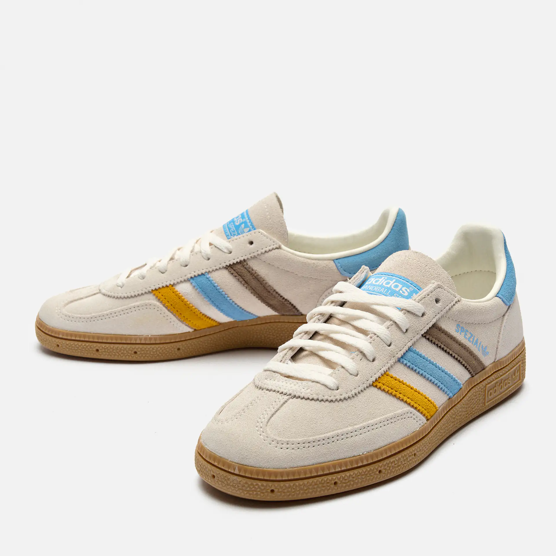 Adidas trainers blue and white best sale